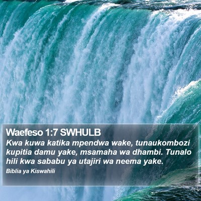 Waefeso 1:7 SWHULB Bible Verse Image