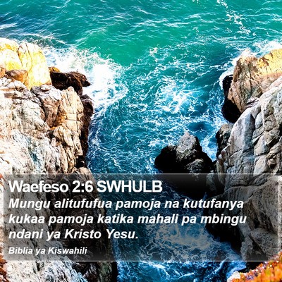 Waefeso 2:6 SWHULB Bible Verse Image