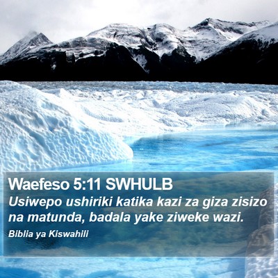 Waefeso 5:11 SWHULB Bible Verse Image