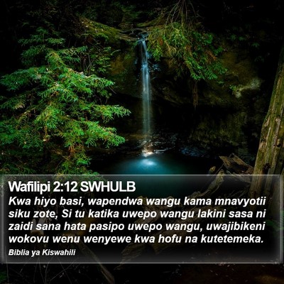 Wafilipi 2:12 SWHULB Bible Verse Image
