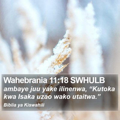 Wahebrania 11:18 SWHULB Bible Verse Image