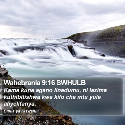 Wahebrania 9:16 SWHULB Bible Verse Image