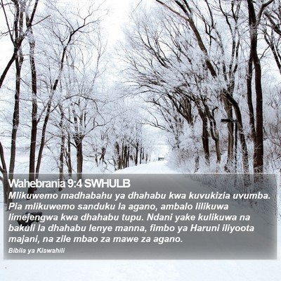 Wahebrania 9:4 SWHULB Bible Verse Image