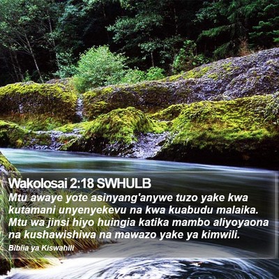 Wakolosai 2:18 SWHULB Bible Verse Image