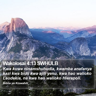 Wakolosai 4:13 SWHULB Bible Verse Image