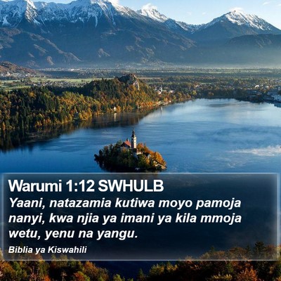 Warumi 1:12 SWHULB Bible Verse Image