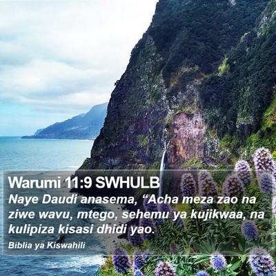 Warumi 11:9 SWHULB Bible Verse Image