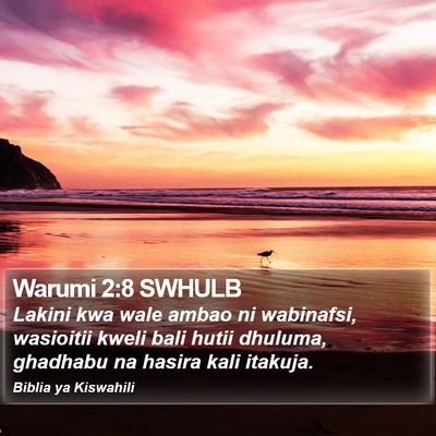 Warumi 2:8 SWHULB Bible Verse Image