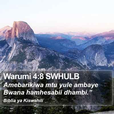 Warumi 4:8 SWHULB Bible Verse Image