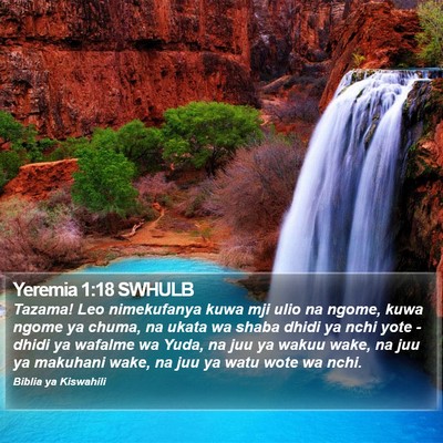 Yeremia 1:18 SWHULB Bible Verse Image
