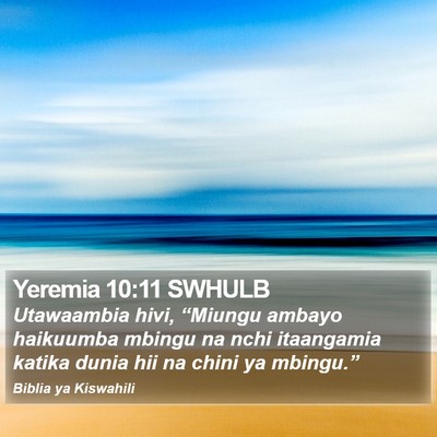Yeremia 10:11 SWHULB Bible Verse Image