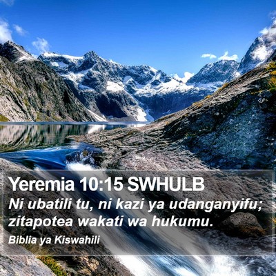 Yeremia 10:15 SWHULB Bible Verse Image