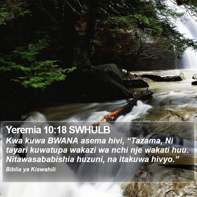 Yeremia 10:18 SWHULB Bible Verse Image