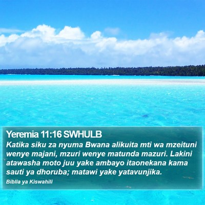 Yeremia 11:16 SWHULB Bible Verse Image