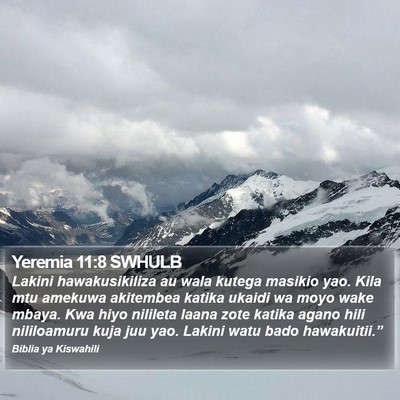 Yeremia 11:8 SWHULB Bible Verse Image