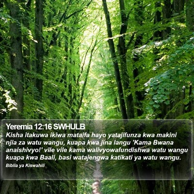 Yeremia 12:16 SWHULB Bible Verse Image