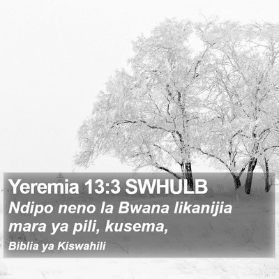 Yeremia 13:3 SWHULB Bible Verse Image