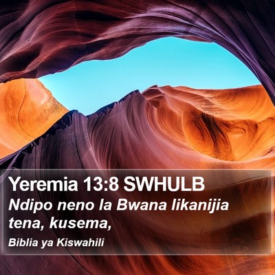 Yeremia 13:8 SWHULB Bible Verse Image