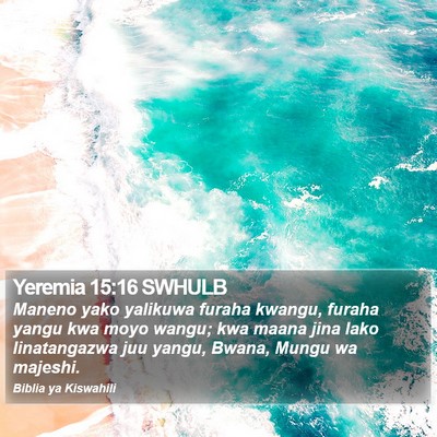 Yeremia 15:16 SWHULB Bible Verse Image
