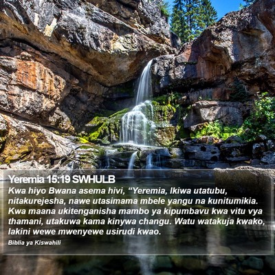 Yeremia 15:19 SWHULB Bible Verse Image