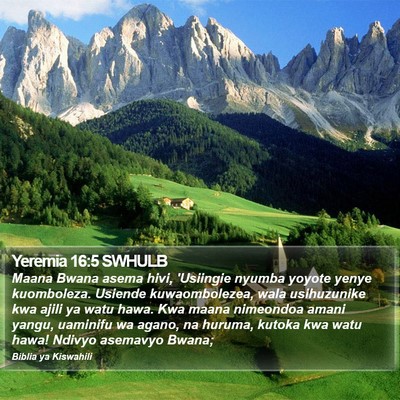 Yeremia 16:5 SWHULB Bible Verse Image