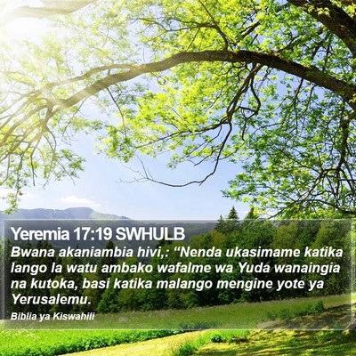 Yeremia 17:19 SWHULB Bible Verse Image
