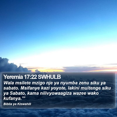 Yeremia 17:22 SWHULB Bible Verse Image