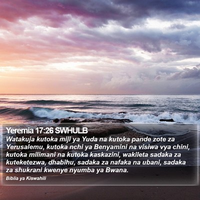 Yeremia 17:26 SWHULB Bible Verse Image
