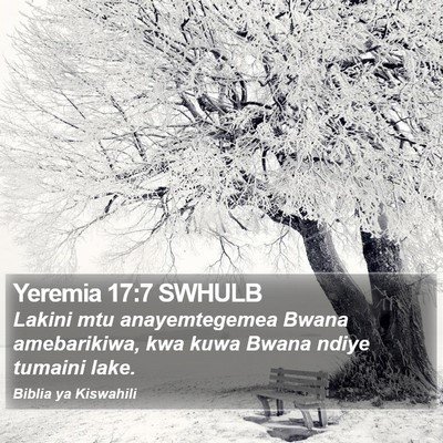 Yeremia 17:7 SWHULB Bible Verse Image