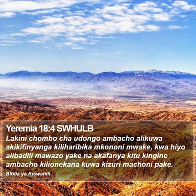 Yeremia 18:4 SWHULB Bible Verse Image
