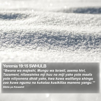 Yeremia 19:15 SWHULB Bible Verse Image