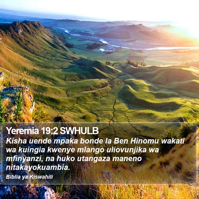 Yeremia 19:2 SWHULB Bible Verse Image
