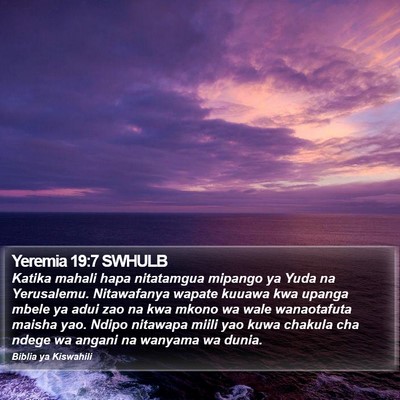 Yeremia 19:7 SWHULB Bible Verse Image