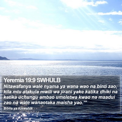 Yeremia 19:9 SWHULB Bible Verse Image