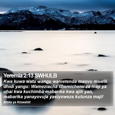 Yeremia 2:13 SWHULB Bible Verse Image