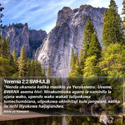 Yeremia 2:2 SWHULB Bible Verse Image