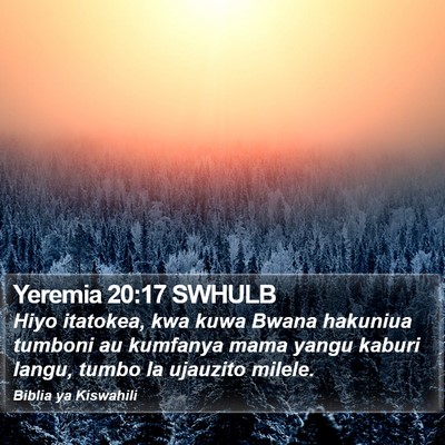 Yeremia 20:17 SWHULB Bible Verse Image