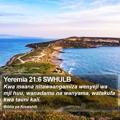 Yeremia 21:6 SWHULB Bible Verse Image