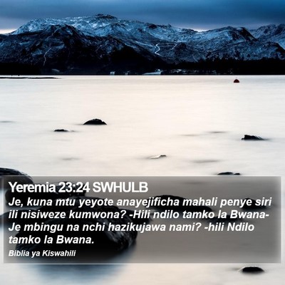 Yeremia 23:24 SWHULB Bible Verse Image