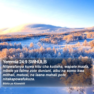 Yeremia 24:9 SWHULB Bible Verse Image