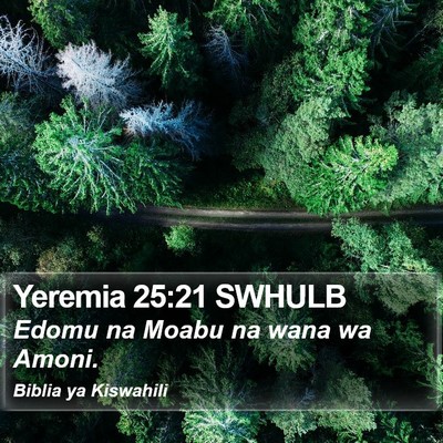 Yeremia 25:21 SWHULB Bible Verse Image