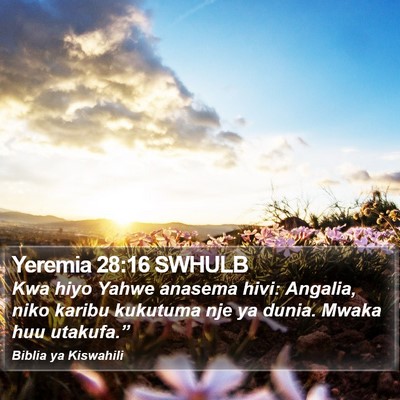 Yeremia 28:16 SWHULB Bible Verse Image