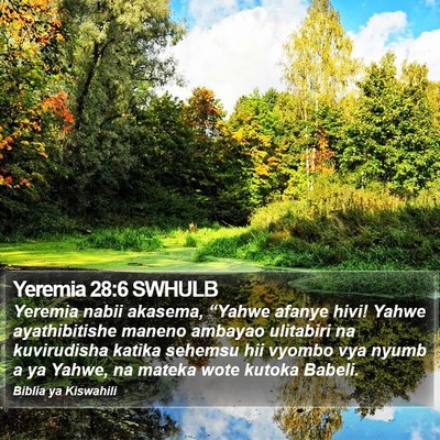 Yeremia 28:6 SWHULB Bible Verse Image