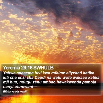 Yeremia 29:16 SWHULB Bible Verse Image