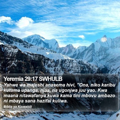 Yeremia 29:17 SWHULB Bible Verse Image