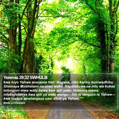 Yeremia 29:32 SWHULB Bible Verse Image
