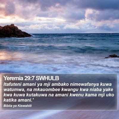 Yeremia 29:7 SWHULB Bible Verse Image