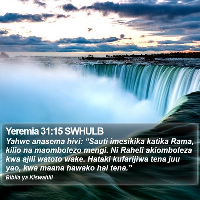 Yeremia 31:15 SWHULB Bible Verse Image