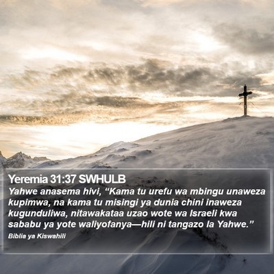 Yeremia 31:37 SWHULB Bible Verse Image