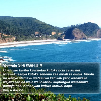 Yeremia 31:8 SWHULB Bible Verse Image